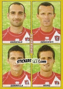 Sticker Grosseto [Serie B] - Calciatori 2007-2008 - Panini