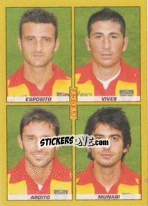 Sticker Lecce [Serie B] - Calciatori 2007-2008 n. 550 - Panini