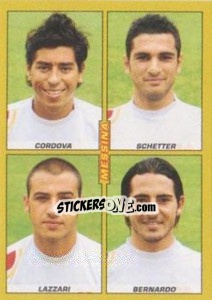 Cromo Messina [Serie B] - Calciatori 2007-2008 - Panini