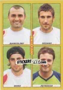 Sticker Messina [Serie B] - Calciatori 2007-2008 n. 565 - Panini