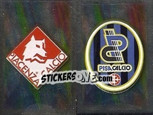 Figurina Piacenza [Serie B] - Pisa [Serie B] - Calciatori 2007-2008 - Panini