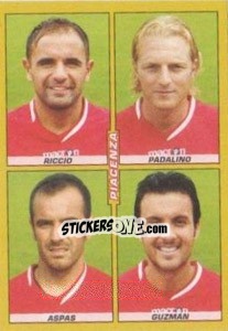 Sticker Piacenza [Serie B] - Calciatori 2007-2008 n. 577 - Panini