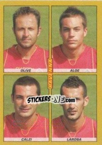 Sticker Ravenna [Serie B] - Calciatori 2007-2008 n. 589 - Panini