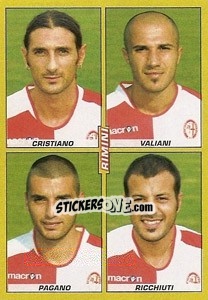 Sticker Rimini [Serie B] - Calciatori 2007-2008 n. 596 - Panini