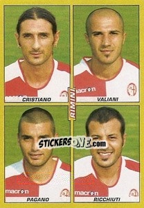 Cromo Rimini [Serie B] - Calciatori 2007-2008 - Panini