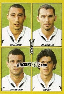 Figurina Spezia [Serie B] - Calciatori 2007-2008 - Panini