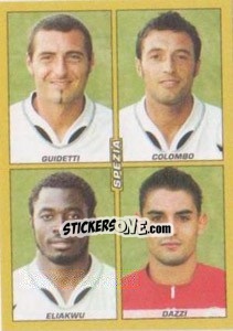 Sticker Spezia [Serie B] - Calciatori 2007-2008 - Panini