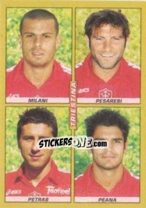 Sticker Triestina [Serie B] - Calciatori 2007-2008 - Panini