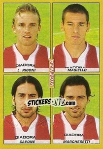 Cromo Vicenza [Serie B] - Calciatori 2007-2008 - Panini