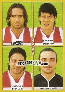 Cromo Vicenza [Serie B] - Calciatori 2007-2008 - Panini