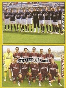 Sticker CAVESE - CITTADELLA - Calciatori 2007-2008 - Panini