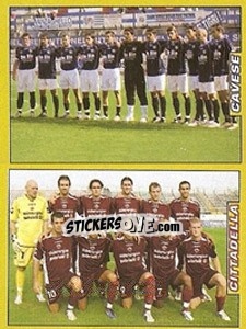 Figurina CAVESE - CITTADELLA - Calciatori 2007-2008 - Panini