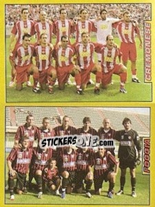 Sticker Cremonese - Foggia - Calciatori 2007-2008 - Panini