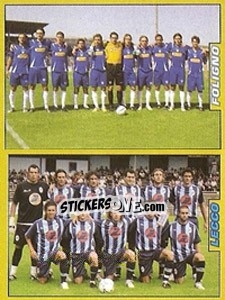 Sticker FOLIGNO - LECCO - Calciatori 2007-2008 - Panini