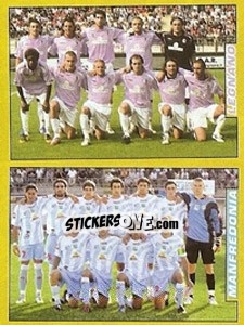 Sticker LEGNANO - MANFREDONIA - Calciatori 2007-2008 - Panini