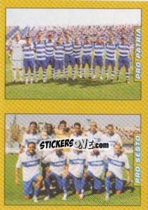 Sticker Pro Patria - Pro Sesto - Calciatori 2007-2008 n. 630 - Panini
