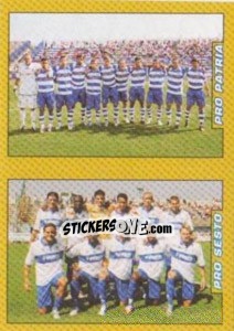 Cromo PRO PATRIA - PRO SESTO - Calciatori 2007-2008 - Panini