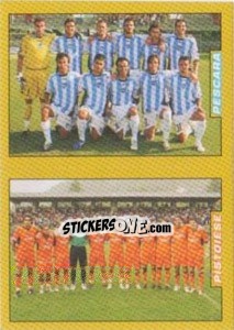 Cromo PESCARA - PISTOIESE - Calciatori 2007-2008 - Panini