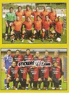 Sticker IVREA - LUMEZZANE - Calciatori 2007-2008 - Panini