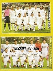 Figurina PRO VERCELLI - RODENGO SAIANO - Calciatori 2007-2008 - Panini