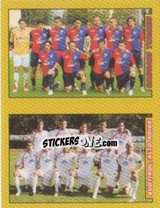 Sticker Sassari Torres - Sudtirol / Alto Adige - Calciatori 2007-2008 n. 661 - Panini