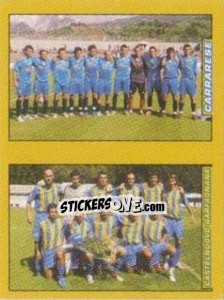 Cromo CARRARESE - CASTELNUOVO GARFAGNANA - Calciatori 2007-2008 - Panini