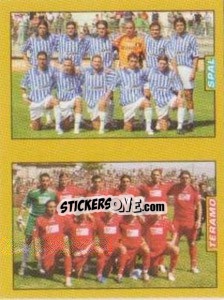 Sticker SPAL - TERAMO - Calciatori 2007-2008 - Panini