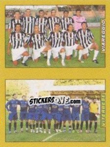 Cromo Viareggio - Viterbese - Calciatori 2007-2008 - Panini