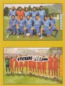 Sticker CASSINO - CATANZARO - Calciatori 2007-2008 - Panini