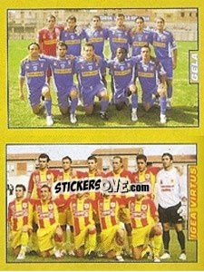 Figurina GELA - IGEA VIRTUS - Calciatori 2007-2008 - Panini