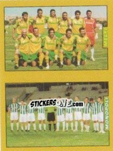 Sticker MELFI / MONOPOLI - Calciatori 2007-2008 - Panini