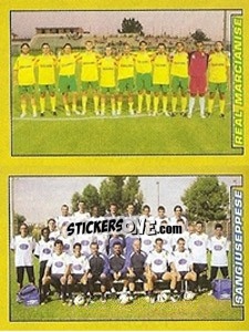 Sticker Real Marcianise - Sangiuseppese - Calciatori 2007-2008 - Panini