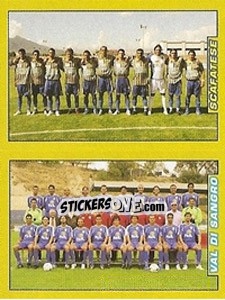 Figurina SCAFATESE - VAL DI SANGRO - Calciatori 2007-2008 - Panini