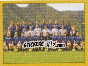 Sticker SQUADRA ATALANTA - Calciatori 2007-2008 - Panini