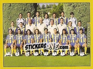 Sticker SQUADRA BARDOLINO - Calciatori 2007-2008 - Panini