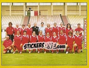 Sticker SQUADRA FIAMMAMONZA