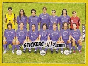 Sticker SQUADRA FIRENZE - Calciatori 2007-2008 - Panini