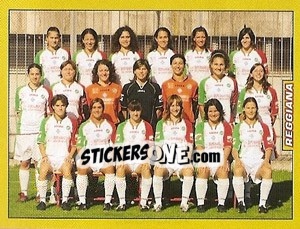 Sticker SQUADRA REGGIANA - Calciatori 2007-2008 n. 688 - Panini