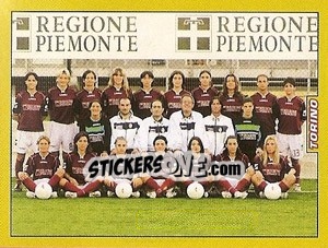 Sticker SQUADRA TORINO - Calciatori 2007-2008 - Panini