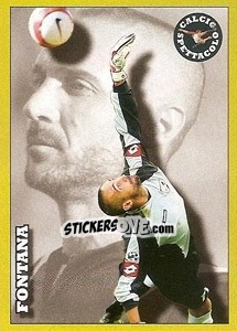 Sticker Alberto Fontana - Calciatori 2007-2008 - Panini