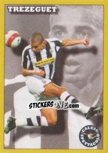 Sticker David Trezeguet - Calciatori 2007-2008 n. 699 - Panini