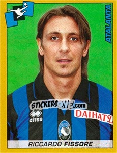 Sticker Riccardo Fissore (Atalanta) - Calciatori 2007-2008 n. A2 - Panini