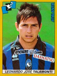 Sticker Leonardo José Talamonti (Atalanta) - Calciatori 2007-2008 - Panini