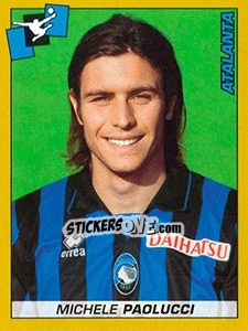 Cromo Michele Paolucci (Atalanta) - Calciatori 2007-2008 - Panini