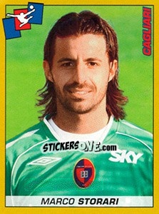 Figurina Marco Storari (Cagliari) - Calciatori 2007-2008 - Panini