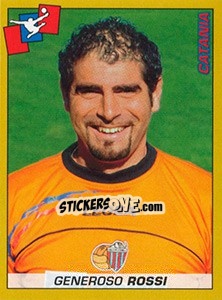Sticker Generoso Rossi (Catania) - Calciatori 2007-2008 n. A14 - Panini