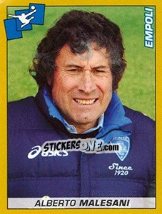 Figurina Alberto Malesani (Empoli) - Calciatori 2007-2008 n. A19 - Panini
