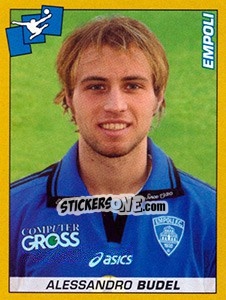 Sticker Alessandro Budel (Empoli) - Calciatori 2007-2008 n. A23 - Panini