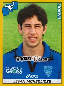 Sticker Levan Mchedlidze (Empoli) - Calciatori 2007-2008 n. A24 - Panini