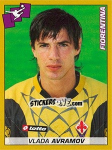 Cromo Vlada Avramov (Fiorentina) - Calciatori 2007-2008 n. A25 - Panini